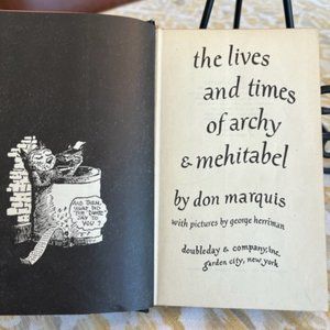 The Lives and Times of Archy and Mchitabel